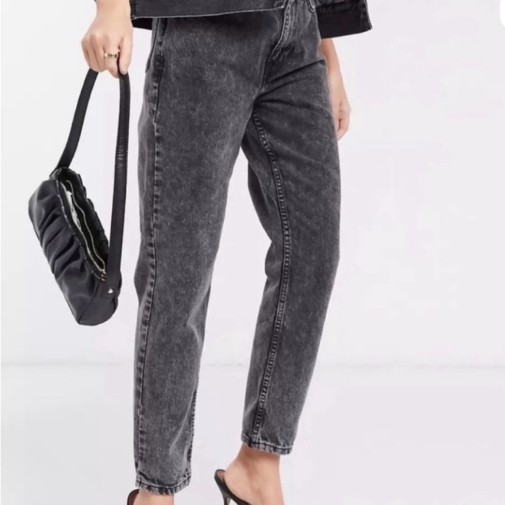 Mango Mom Jeans Greyish 36 (4)
